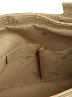 Cluty Damen Handtasche in beige