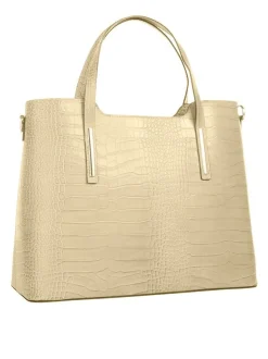 Cluty Damen Handtasche in beige