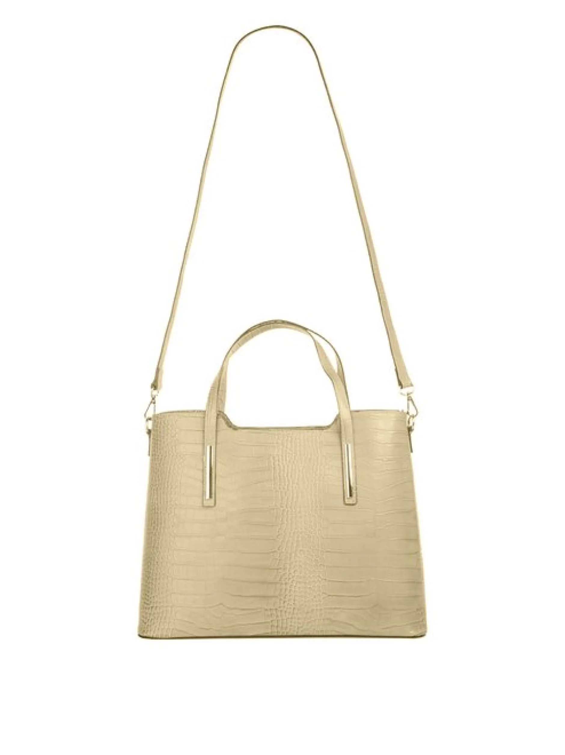 Cluty Damen Handtasche in beige