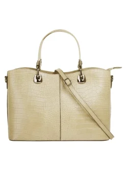 Cluty Damen Handtasche in beige