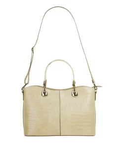 Cluty Damen Handtasche in beige