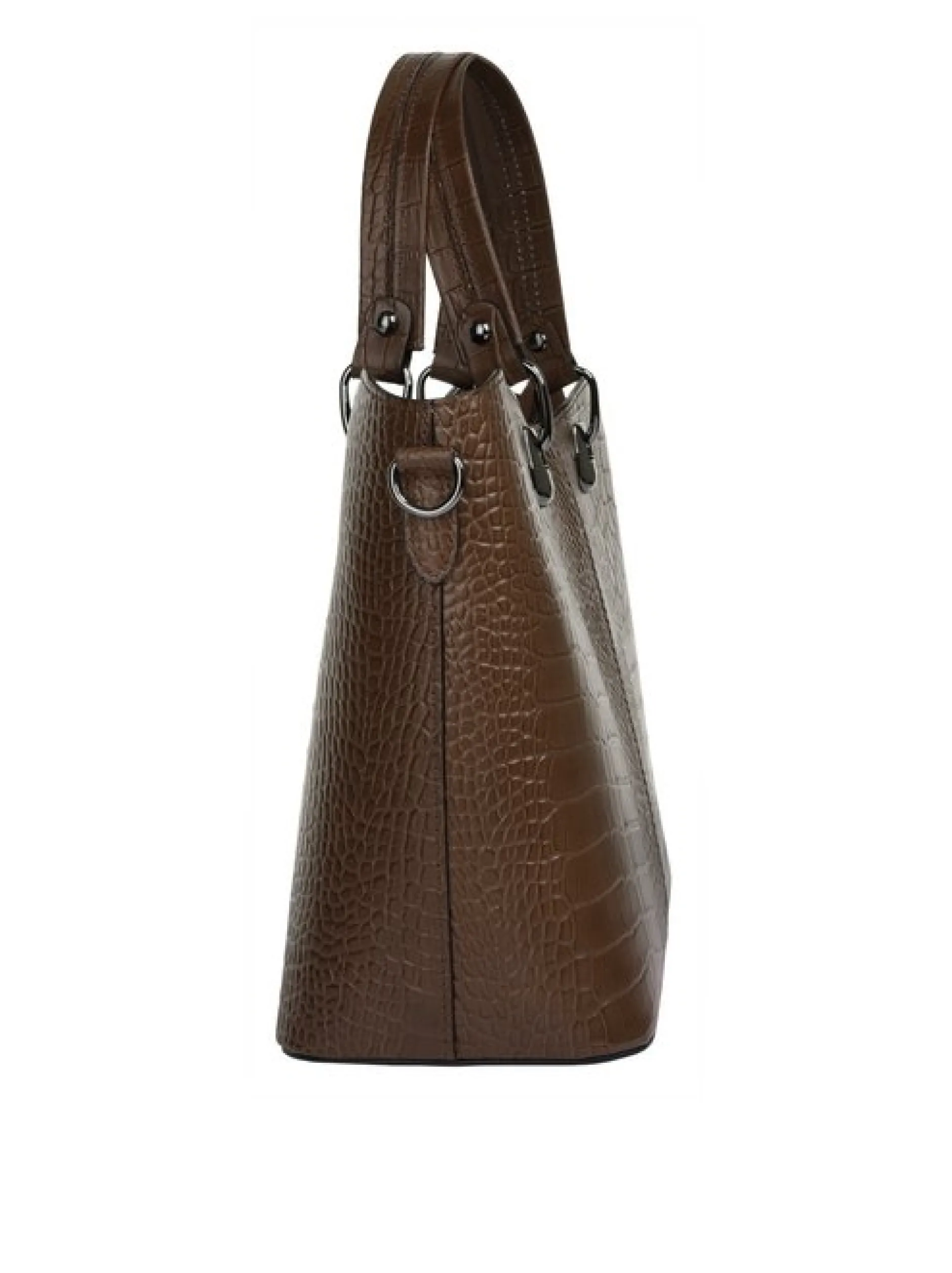 Cluty Damen Handtasche in braun