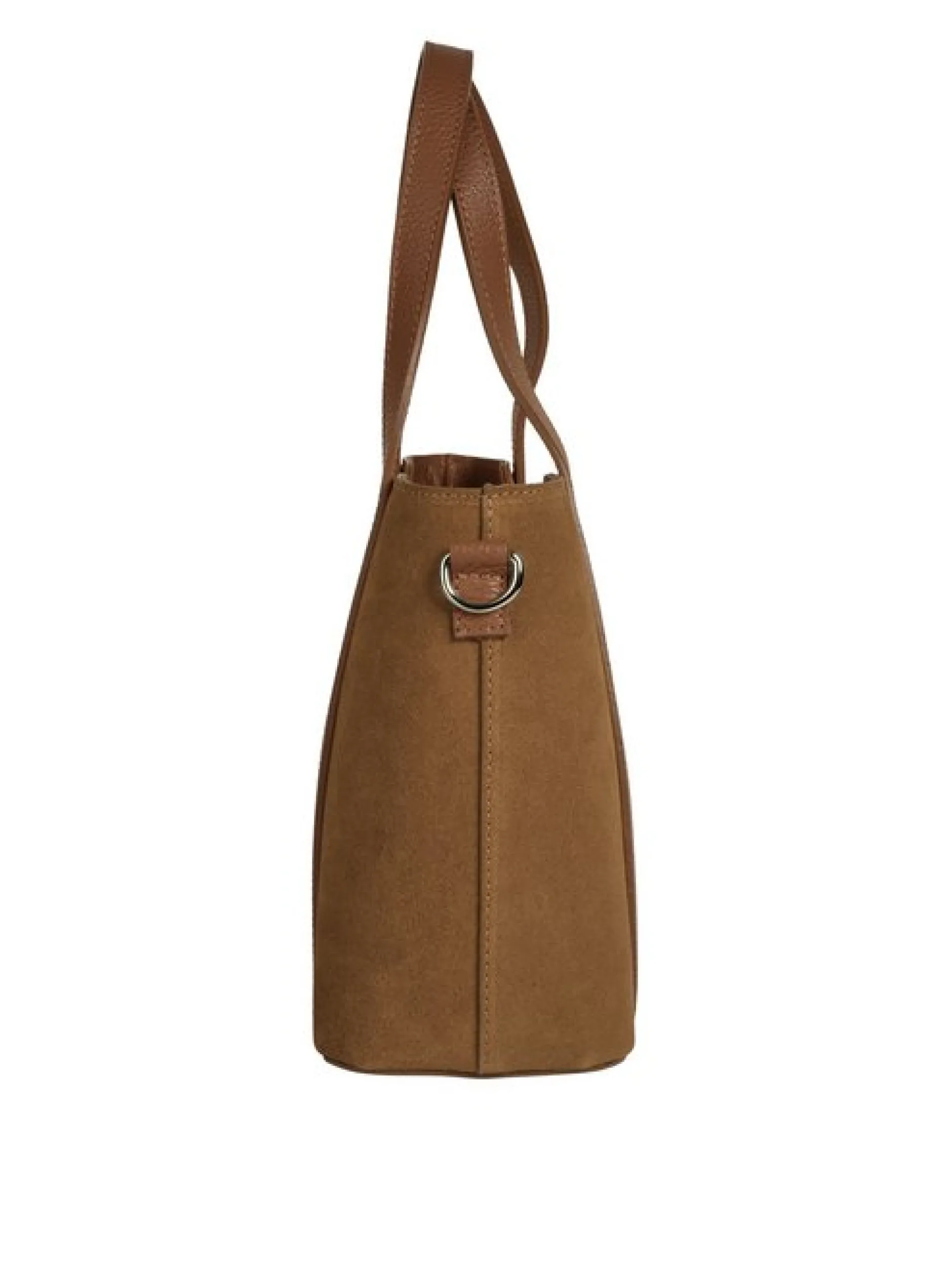 Cluty Damen Handtasche in cognac