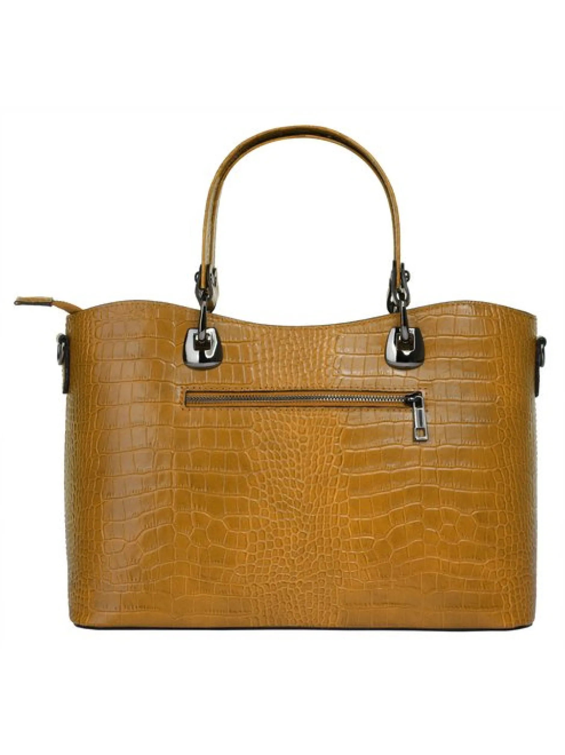 Cluty Damen Handtasche in gelb