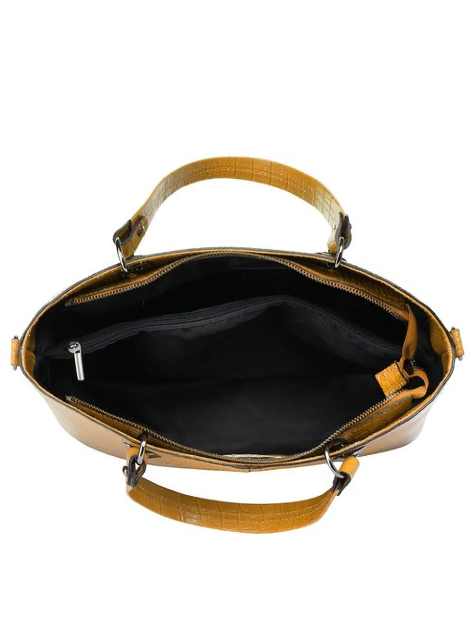 Cluty Damen Handtasche in gelb