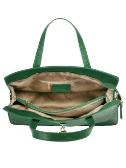 Cluty Damen Handtasche in grün