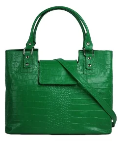 Cluty Damen Handtasche in grün