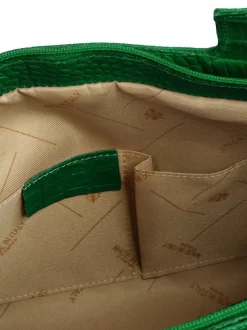 Cluty Damen Handtasche in grün
