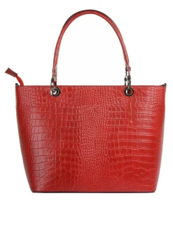 Cluty Damen Handtasche in rot