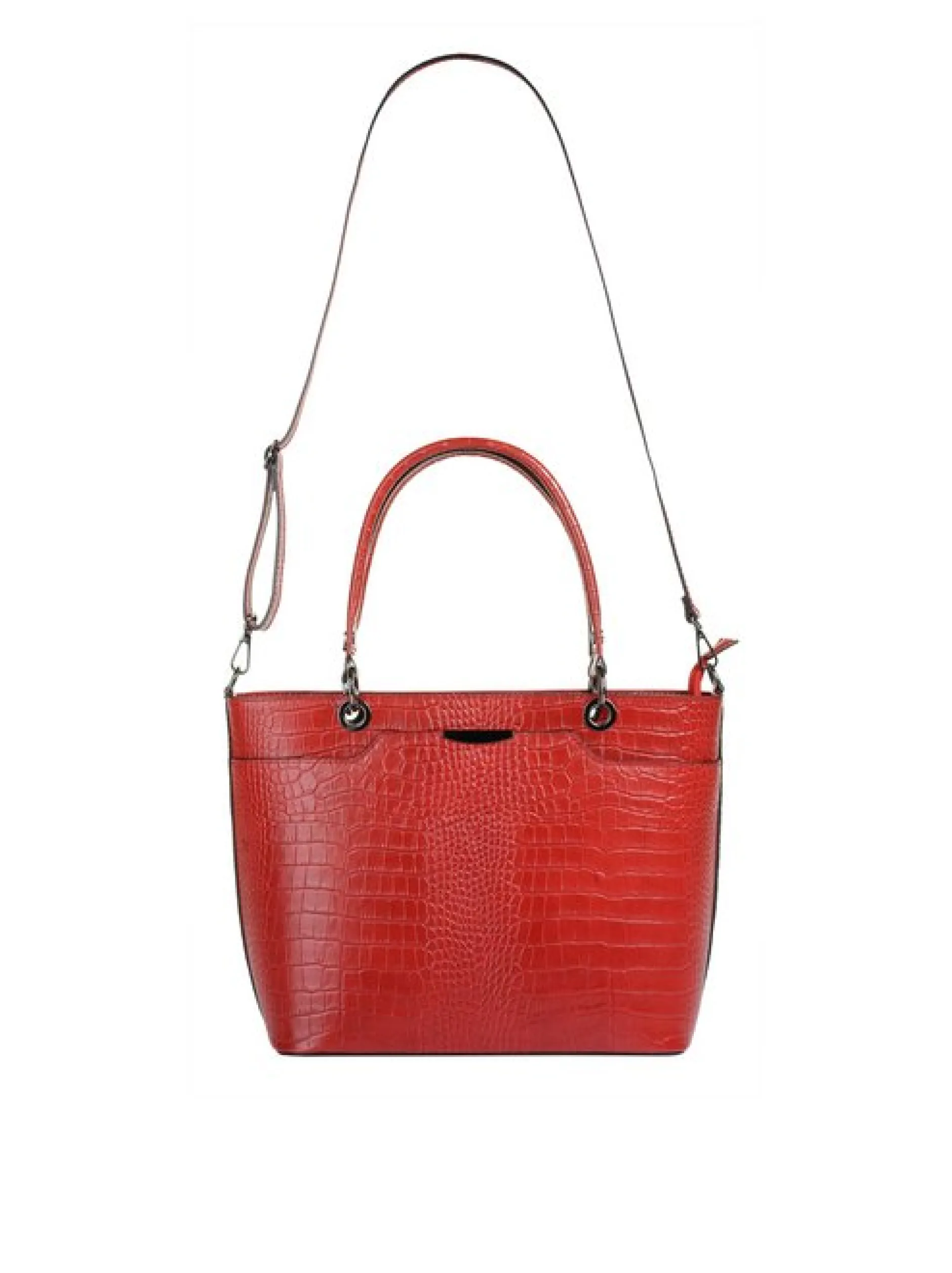 Cluty Damen Handtasche in rot