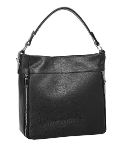 Cluty Damen Handtasche in schwarz