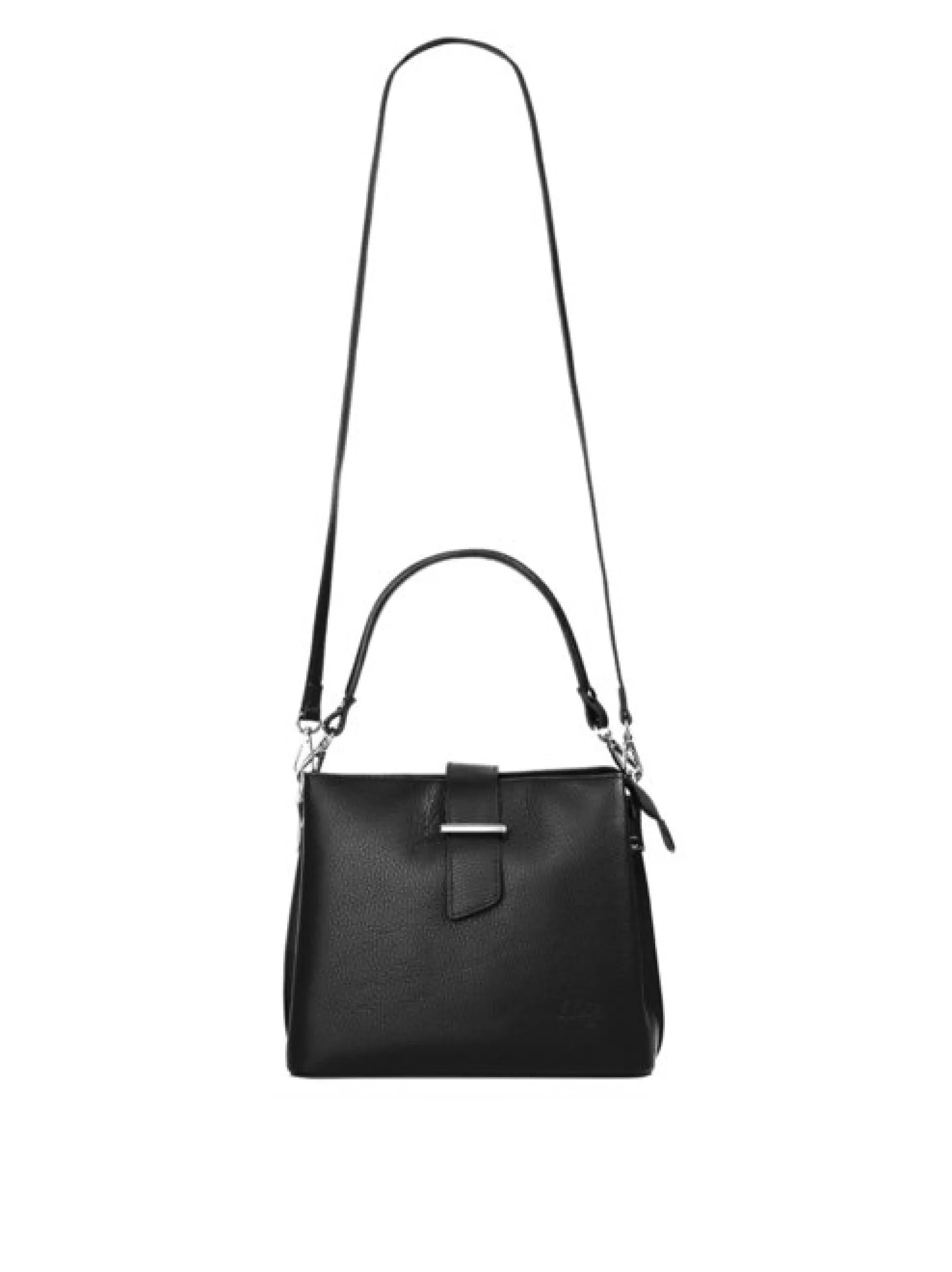 Cluty Damen Handtasche in schwarz