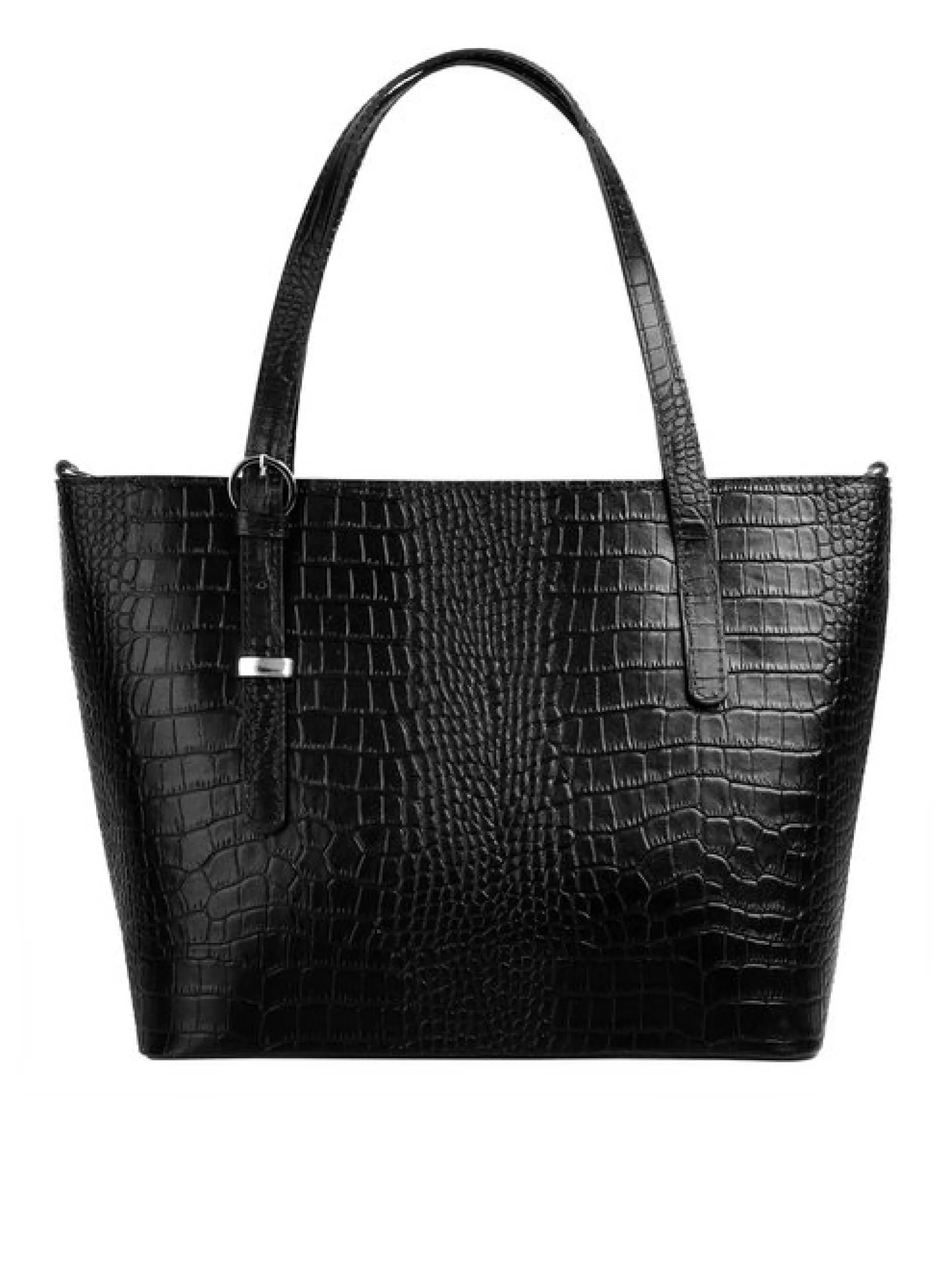 Cluty Damen Handtasche in schwarz