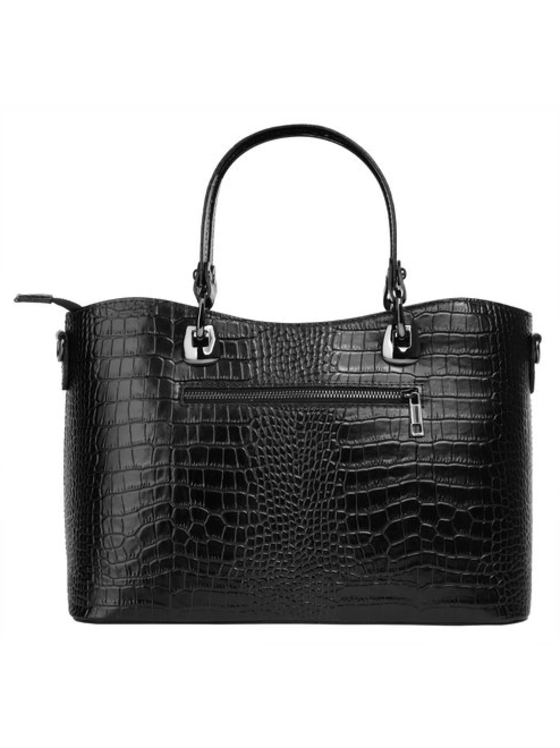 Cluty Damen Handtasche in schwarz