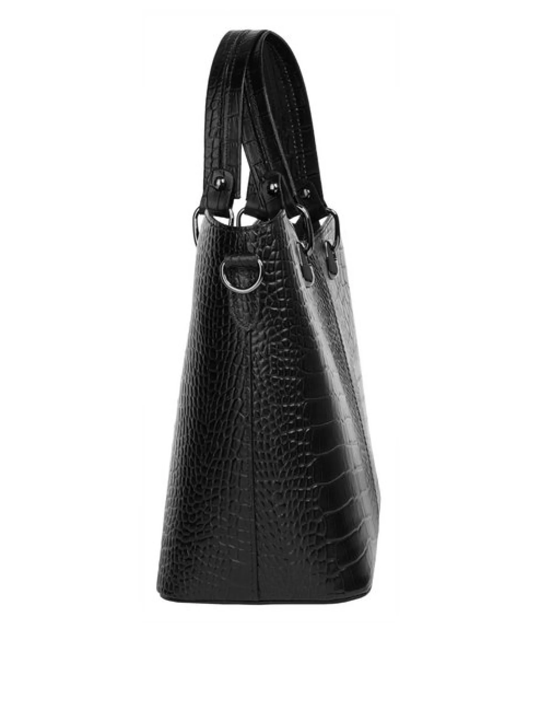 Cluty Damen Handtasche in schwarz