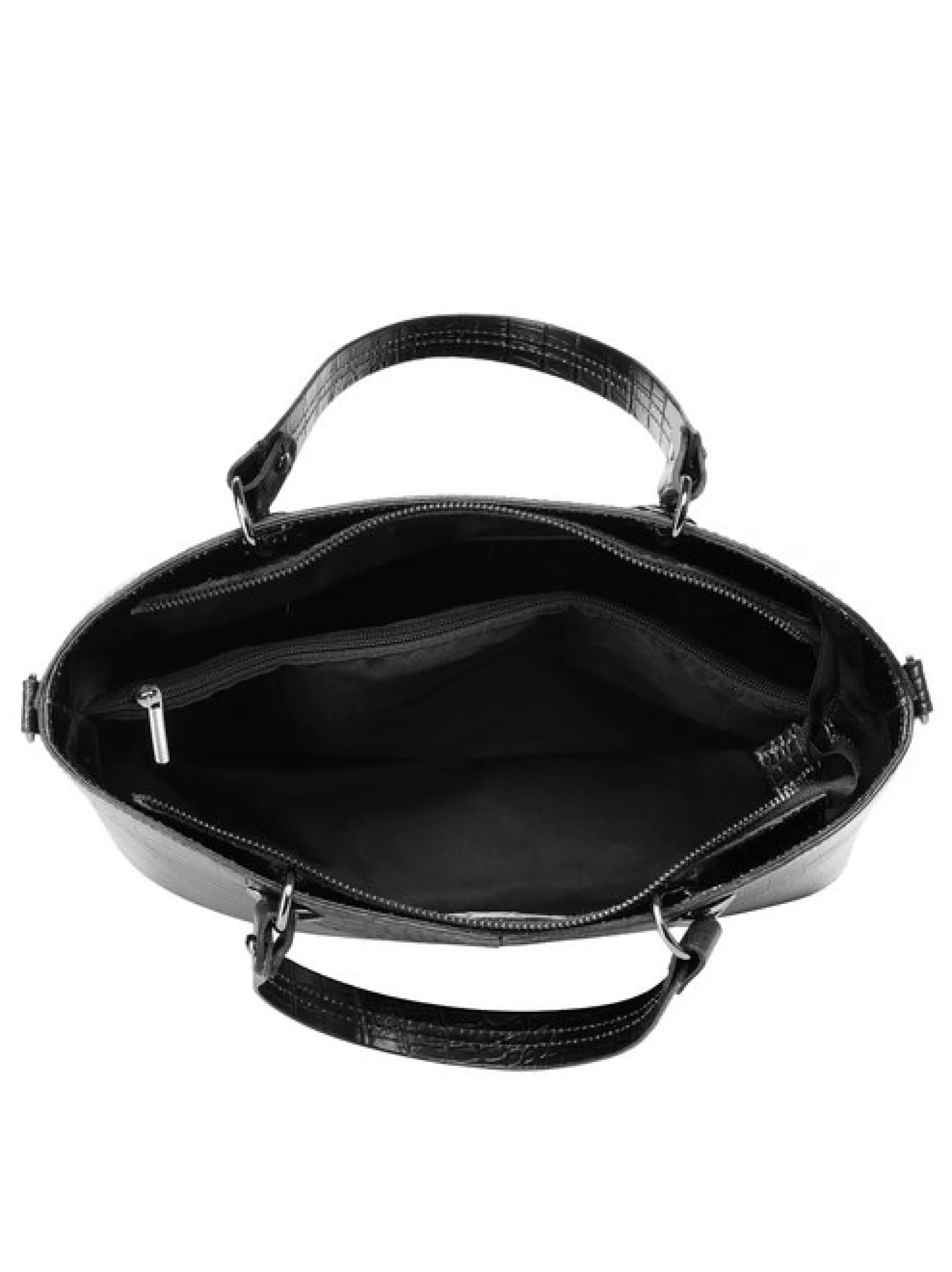 Cluty Damen Handtasche in schwarz