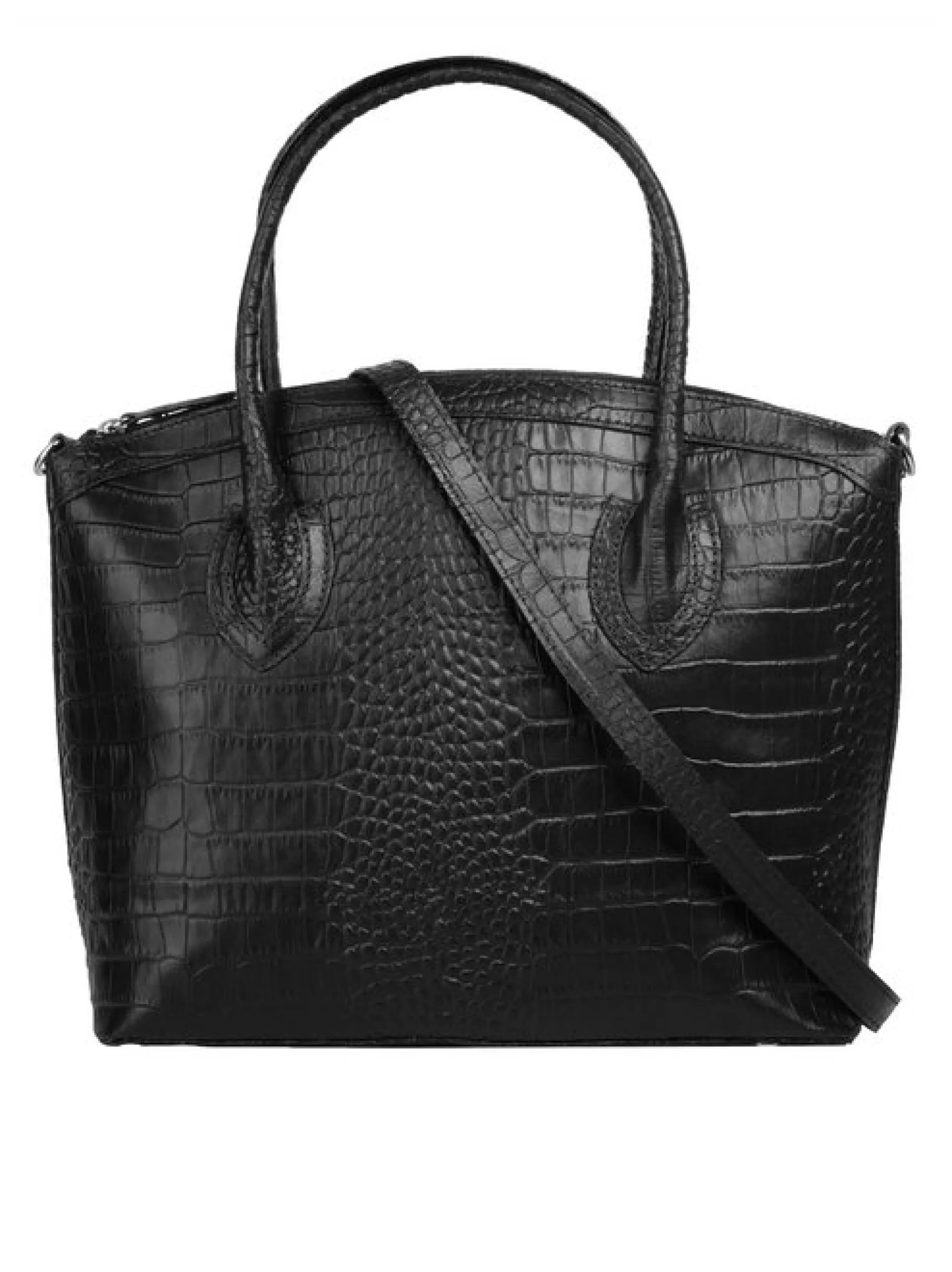Cluty Damen Handtasche in schwarz