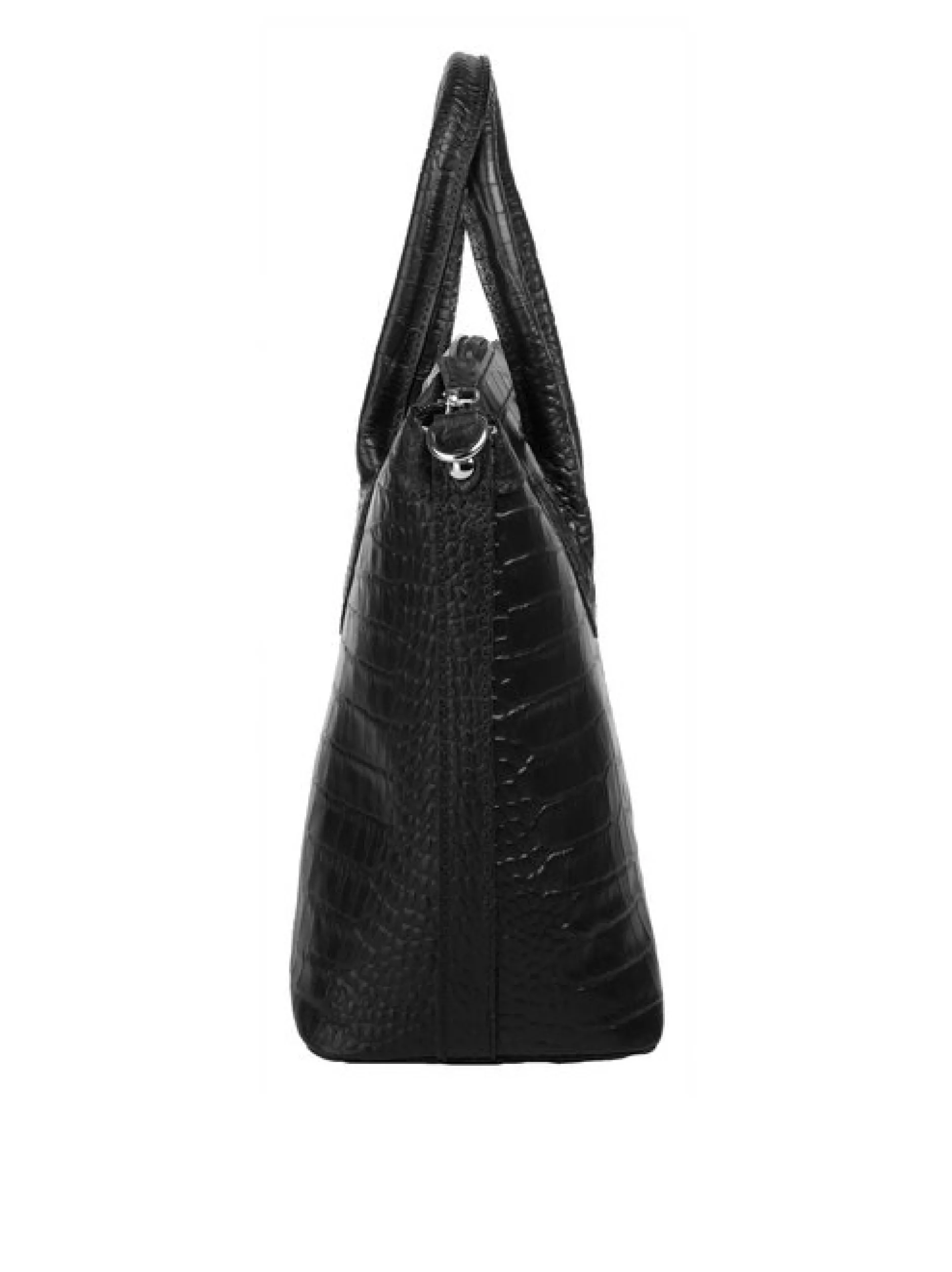 Cluty Damen Handtasche in schwarz