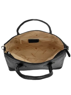 Cluty Damen Handtasche in schwarz