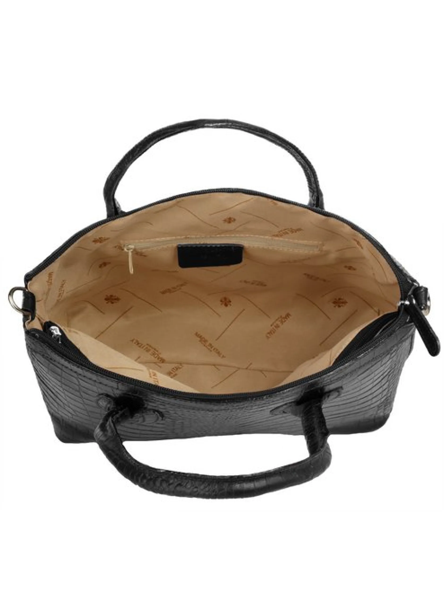 Cluty Damen Handtasche in schwarz