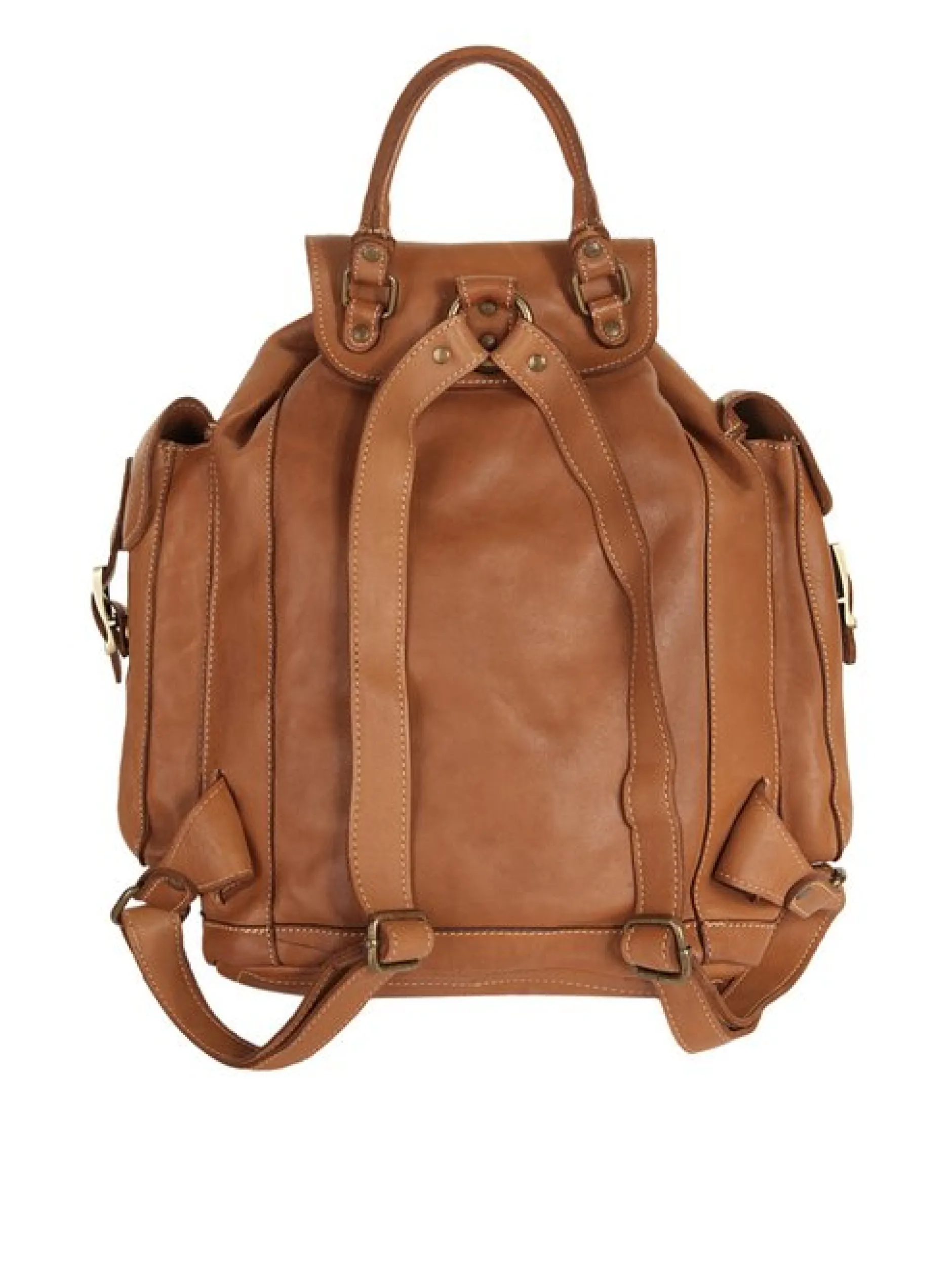 Cluty Damen Rucksack in cognac