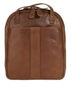 Cluty Damen Rucksack in cognac