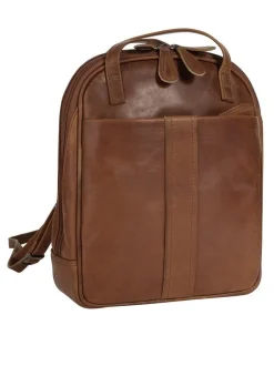 Cluty Damen Rucksack in cognac