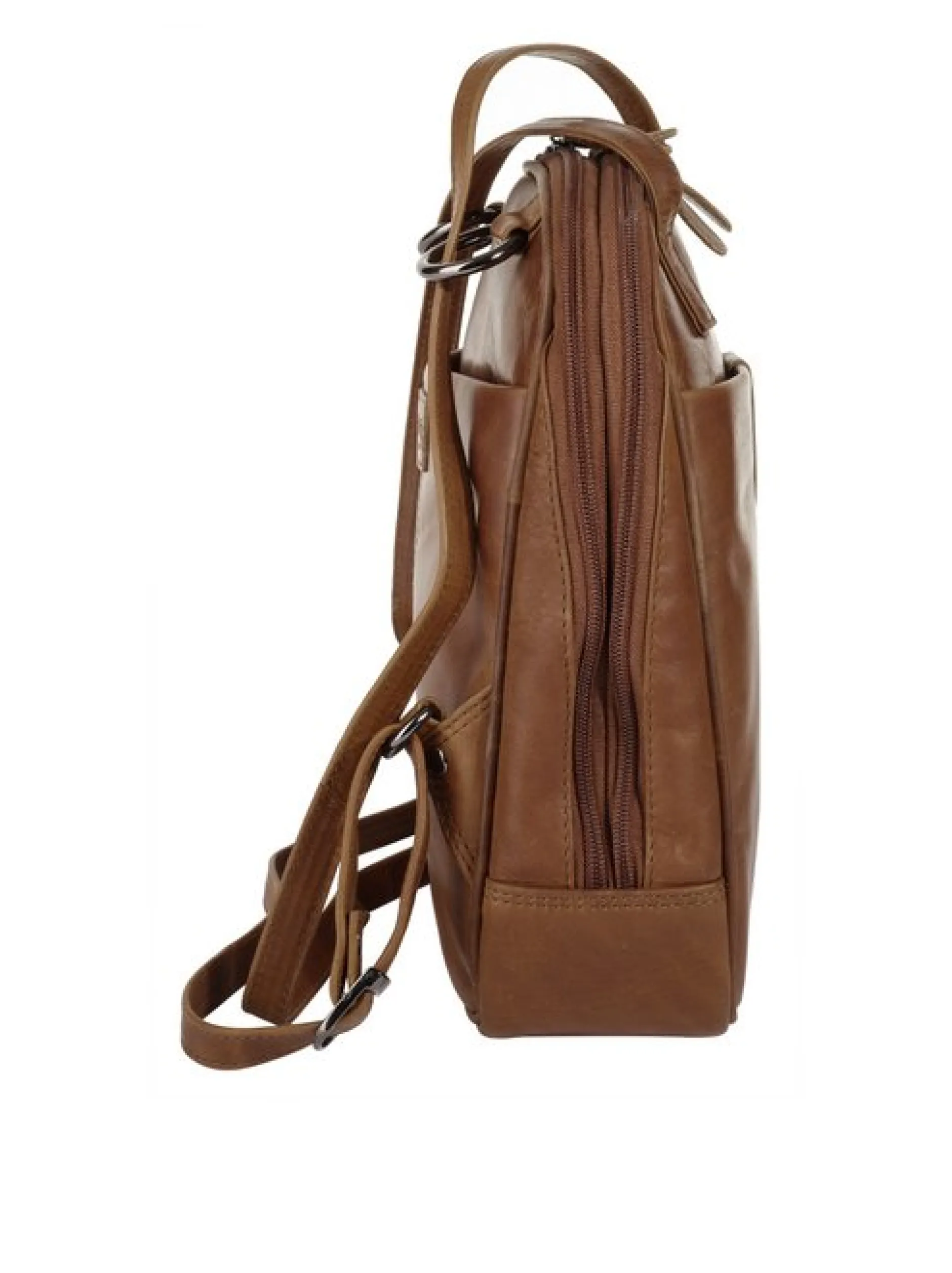 Cluty Damen Rucksack in cognac