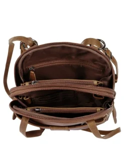 Cluty Damen Rucksack in cognac