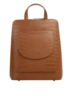 Cluty Damen Rucksack in cognac