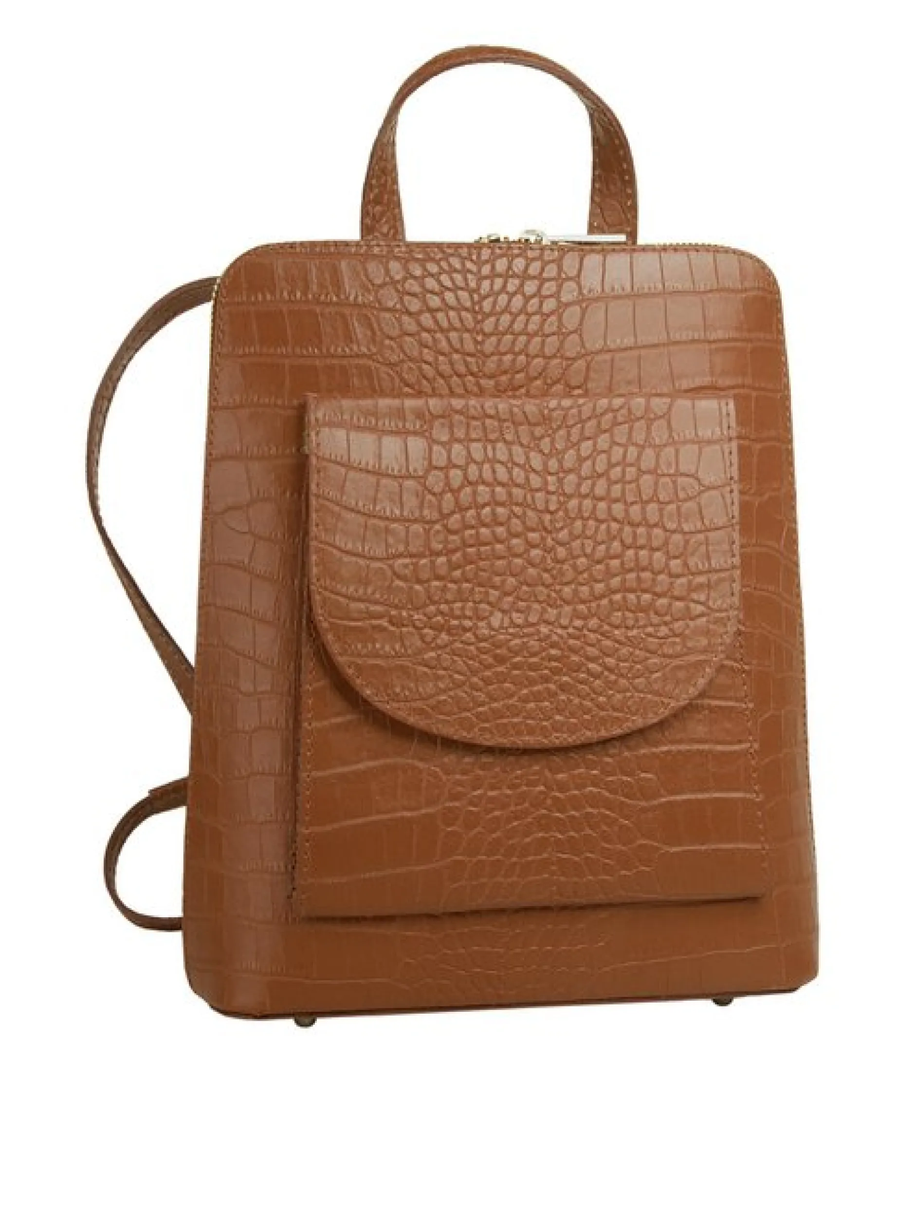 Cluty Damen Rucksack in cognac