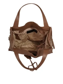 Cluty Damen Shopper in braun