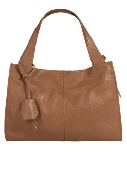 Cluty Damen Shopper in cognac