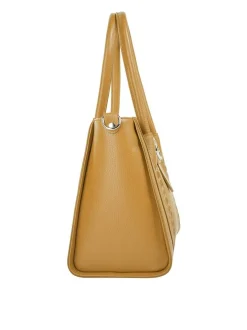 Cluty Damen Shopper in gelb