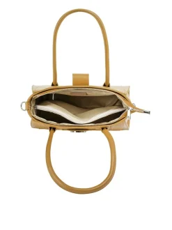 Cluty Damen Shopper in gelb