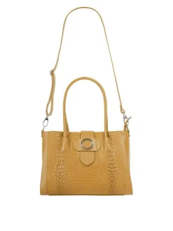 Cluty Damen Shopper in gelb