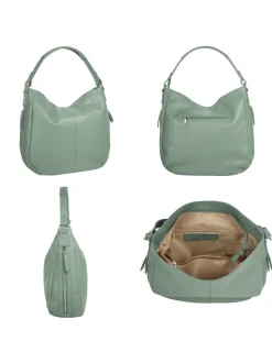 Cluty Damen Shopper in grün