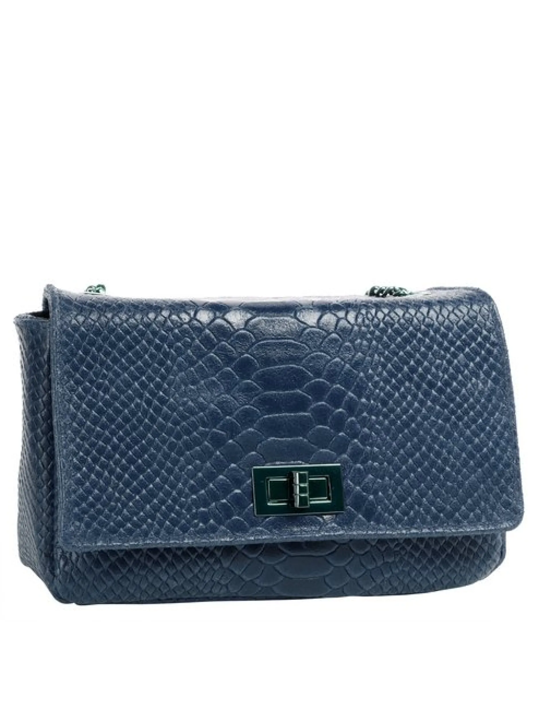 Cluty Damen Umhängetasche in blau