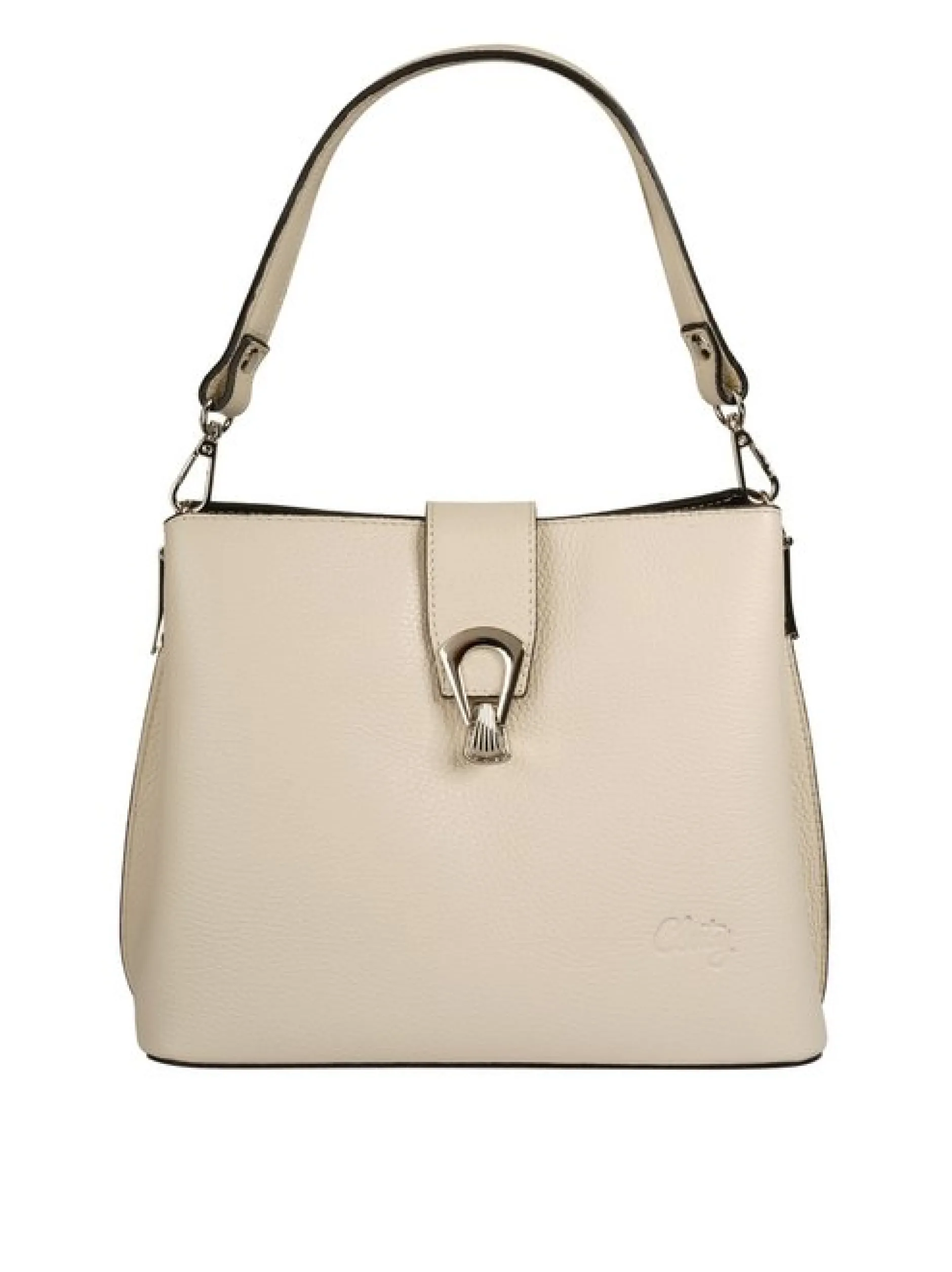 Cluty Damen Umhängetasche in beige