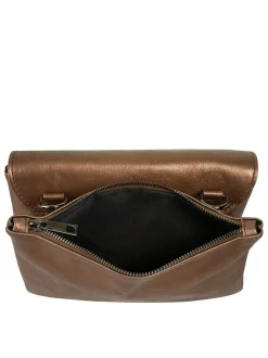Cluty Damen Umhängetasche in cognac
