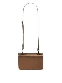 Cluty Damen Umhängetasche in cognac