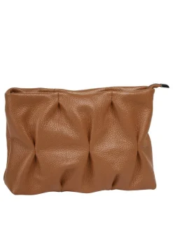 Cluty Damen Umhängetasche in cognac
