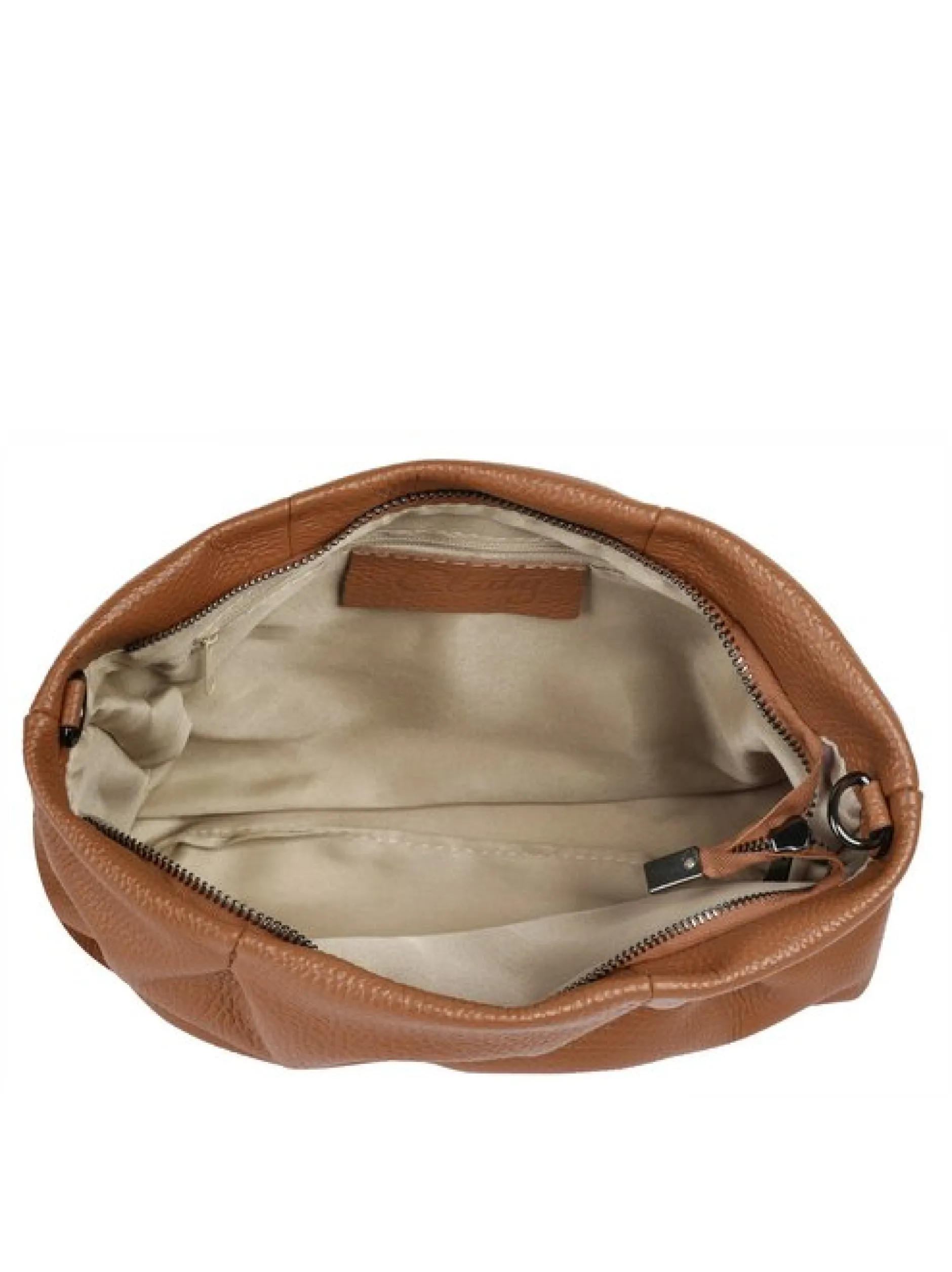 Cluty Damen Umhängetasche in cognac