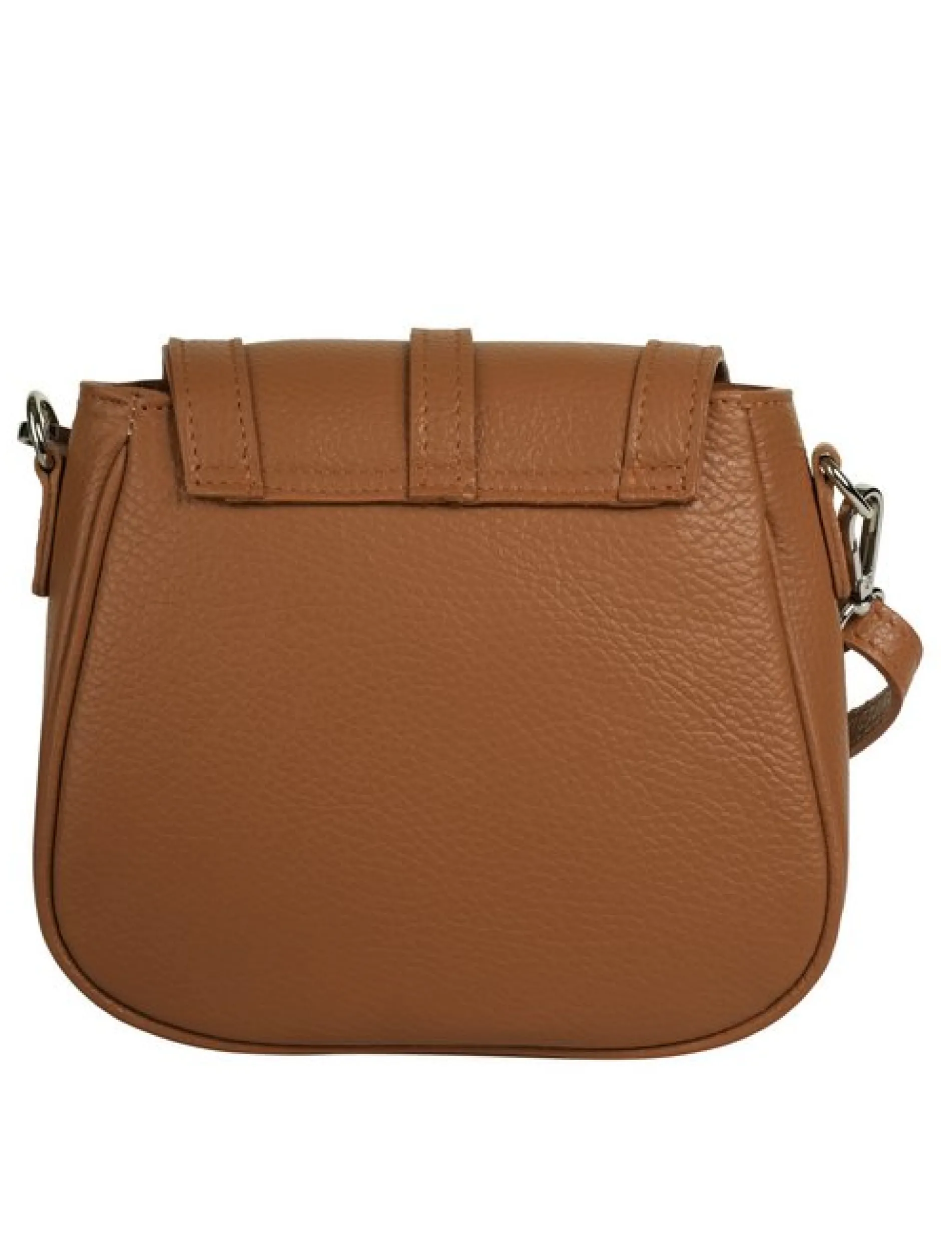Cluty Damen Umhängetasche in cognac