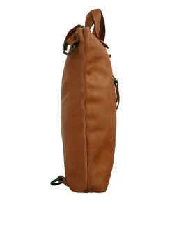 Cluty Damen Umhängetasche in cognac