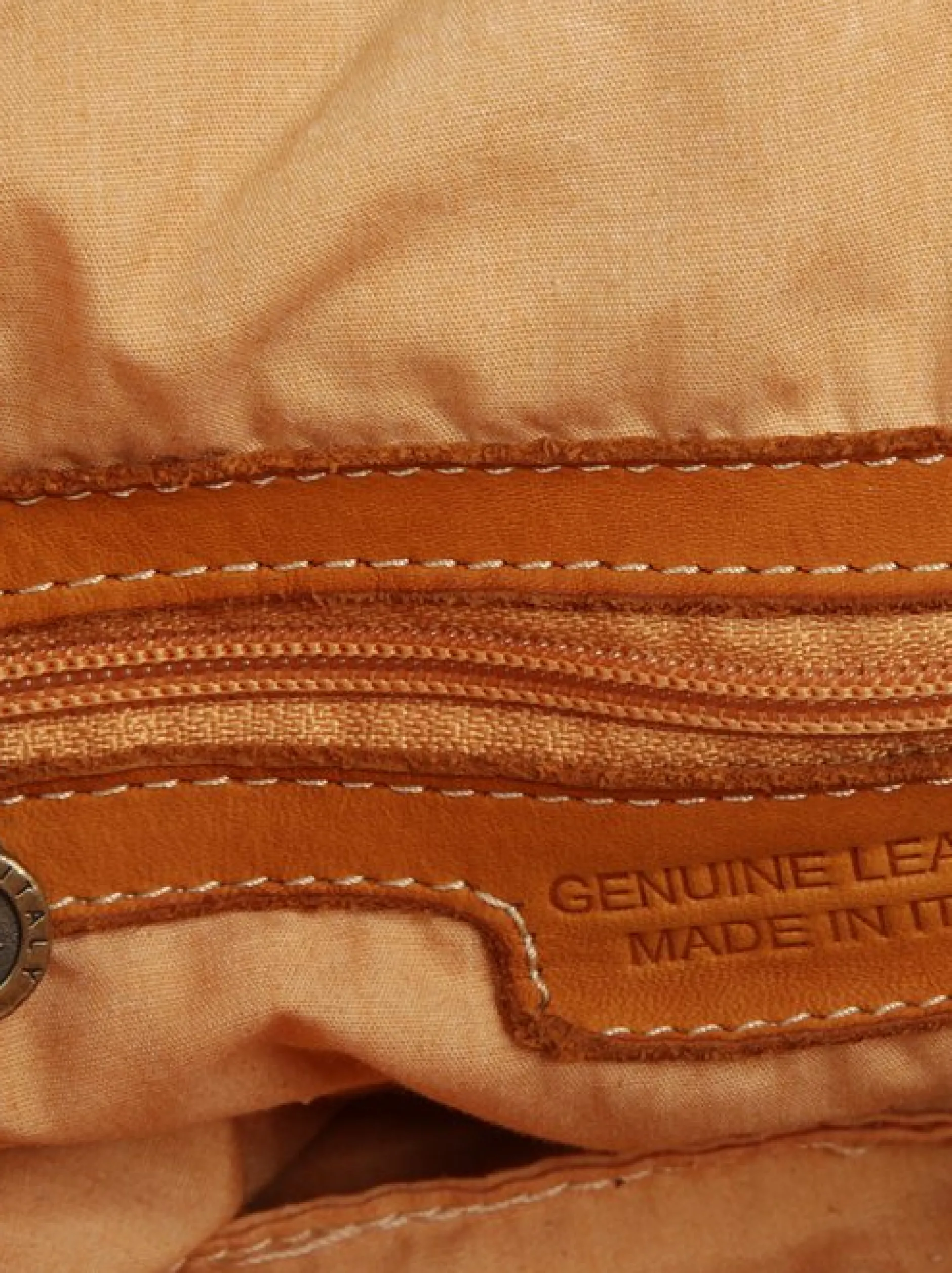 Cluty Damen Umhängetasche in cognac