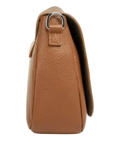 Cluty Damen Umhängetasche in cognac