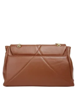 Cluty Damen Umhängetasche in cognac