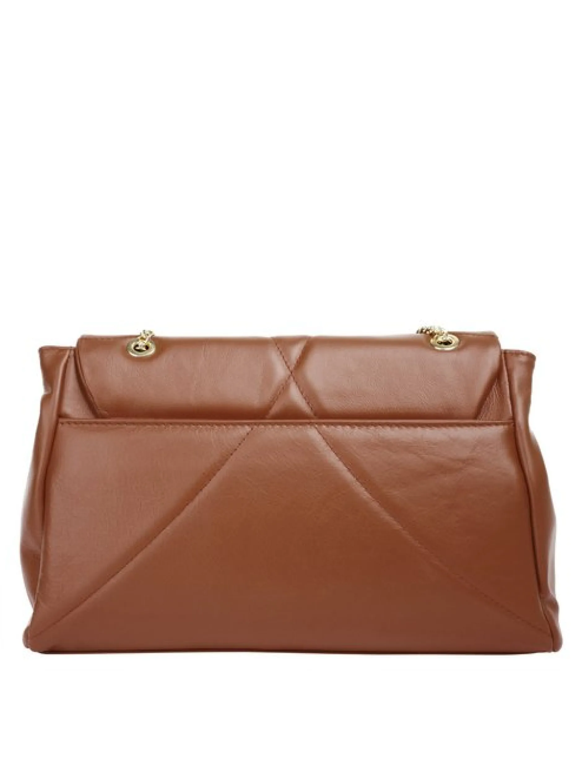 Cluty Damen Umhängetasche in cognac