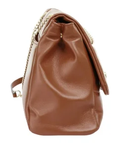Cluty Damen Umhängetasche in cognac